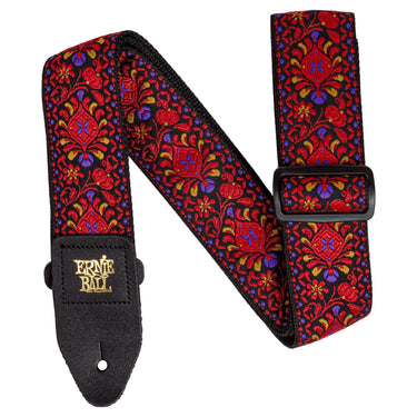 Thaly Ernie Ball 5369 Para Guitarra Jacquard Crimson Royal Bloom